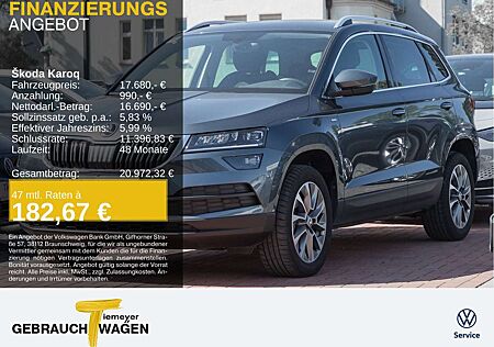 Skoda Karoq 1.5 TSI DSG CLEVER NAVI LED ACC KAMERA