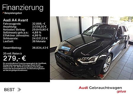 Audi A4 S line 40 TDI Tour*LED*SoundSystem