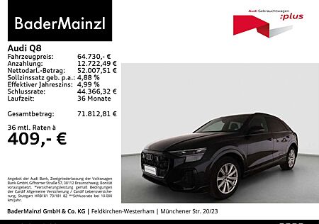 Audi Q8 45 TDI quattro AHK Matrix Leder HUD Luft ACC