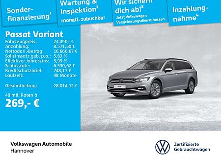 VW Passat Variant Volkswagen 2.0 TDI DSG Business AHK LED Navi