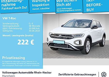 VW T-Roc Volkswagen 1.5 TSI Style DSG Navi AHK LED uvm