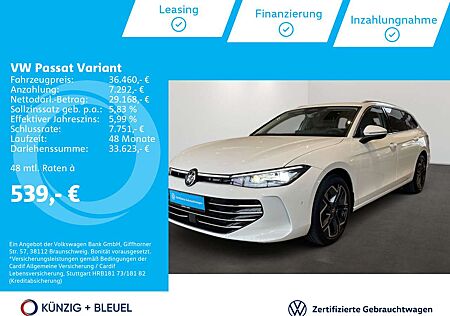 VW Passat Variant Volkswagen Elegance 2,0 TDI DSG*Nav*AHK*Pano