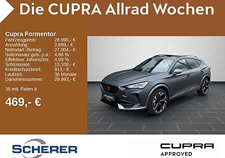 Cupra Formentor VZ 2.0 TSI 4 Drive PANO AHK LED