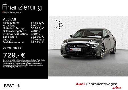 Audi A8 50 TDI qu. S line black*Assist Plus*B&O*