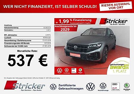 VW Touareg Volkswagen R-Line Black Style 3.0 TSI 537,-ohne Anzahlung Ne
