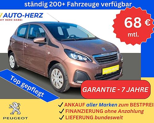 Peugeot 108 *5-TÜRIG+KLIMA+PDC+NAVI+WENIG KILOMETER*