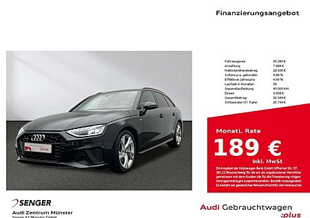 Audi A4 Avant 45 TFSI quattro S line MMI Navi LED AHK