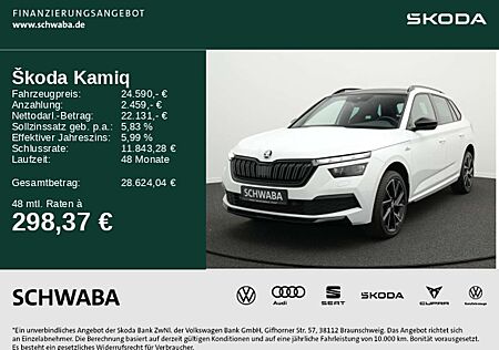 Skoda Kamiq Monte Carlo 1.5 TSI DSG *ACC*AHK*PANO*18''