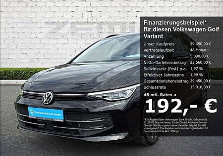 VW Golf Variant Volkswagen VIII 1.5 TSI Goal AHK-el. klappb. Navi Digitales C