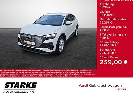 Audi Q4 e-tron 40 Sportback S-line NaviPlus LED 19-Zoll SHZ AP...