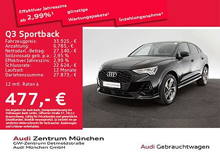 Audi Q3 45 TFSI e S tronic S line ACC/Virtu