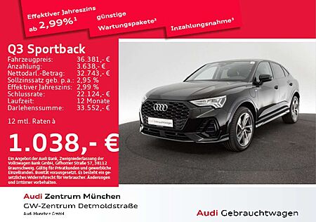 Audi Q3 45 TFSI e S tronic S line ACC/Virtu