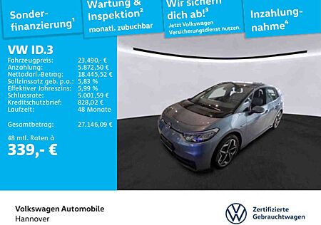 VW ID.3 gebraucht kaufen VW ID.3 Volkswagen Pro S Navi Kamera ACC LED PDC