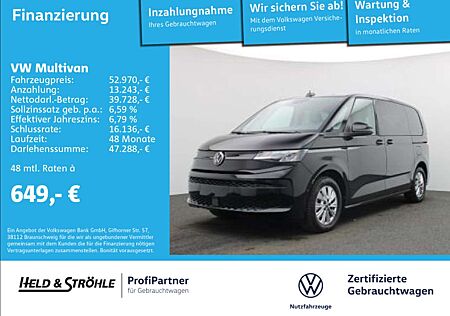 VW T7 Multivan Volkswagen 2.0 TDI DSG AHK LED NAV 7S-VIS-A-VIS