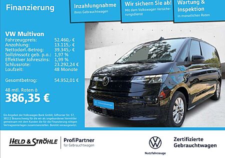VW T7 Multivan Volkswagen 2.0 TDI DSG AHK LED NAV 7S-VIS-A-VIS