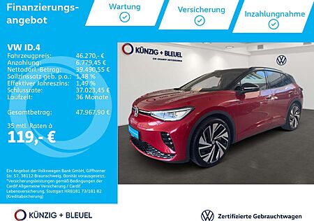 VW ID.4 Volkswagen GTX 4MOTION 250 kW (340 PS) 77 kWh 1-G