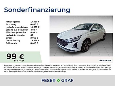Hyundai i20 PRIME NAVI LED SHZ LHZ CARPLAY KAMERA
