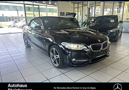 BMW 218i 218 Cabrio Sport Line Navi/Klima/Bi-Xenon BC/R-CD