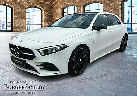 Mercedes-Benz A 200 d AMG Pano Night S-Sitz PDC SpurH Navi LM