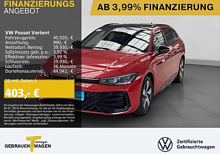 VW Passat Variant Volkswagen 2.0 TDI DSG R-LINE UPE66 LM19 LED