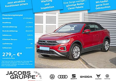 VW T-Roc Volkswagen Cabriolet Style 1.0 TSI Windschott*Sitzhzg