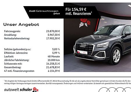 Audi Q2 35 1.5 TFSI S-tronic adv. AHK Navi Matrix-LED