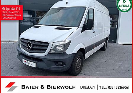 Mercedes-Benz Sprinter II Kasten 316 CDI Klima Navi PDC TOP