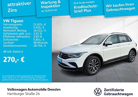VW Tiguan Volkswagen Life 1.5 TSI IQ.LIGHT ACC PDC SITZHZG