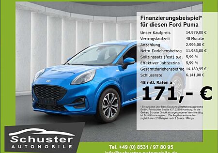 Ford Puma ST-LINE 1.0EcoBoost*LED Navi Tempo SHZ PDC