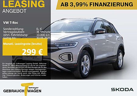 VW T-Roc Volkswagen 1.5 TSI DSG BLACK STYLE LM19 ST.HEIZ AHK A