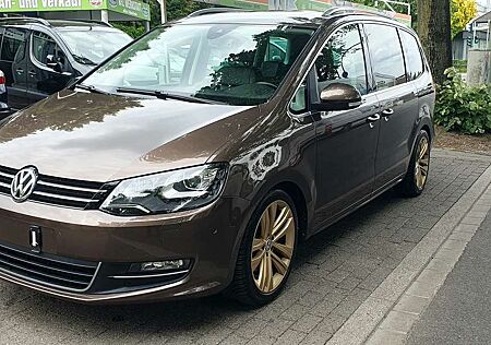 VW Sharan Volkswagen Highline Vollaust. Motor Turbo Tüv Neu 7.Sitzer