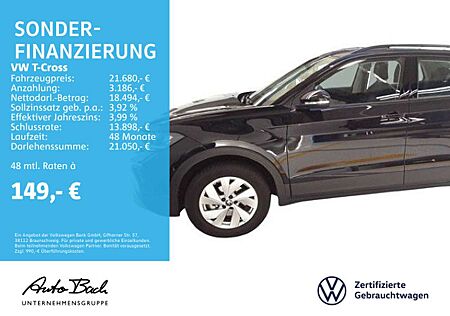 VW T-Cross Volkswagen 1.0 TSI "Life" LED Digital Cockpit ACC E