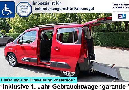 Citroën Berlingo Citroen 110 Benziner*rollstuhlgerecht*Wenderampe*Garantie*