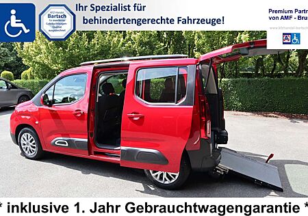 Citroën Berlingo Citroen 110 Benziner*rollstuhlgerecht*Wenderampe*Garantie*