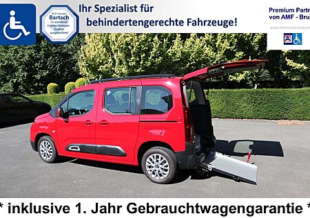Citroën Berlingo Citroen 110 Benziner*rollstuhlgerecht*Wenderampe*Garantie*