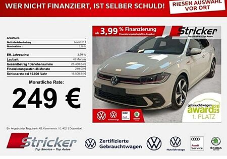 VW Polo Volkswagen GTI 2.0TSI DSG 249,-ohne Anzahlung ACC App-Connec