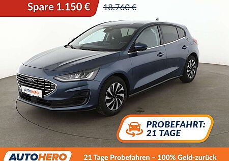 Ford Focus 1.0 EcoBoost Mild-Hybrid Titanium *NAVI*CAM*LED*