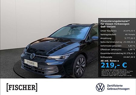 VW Golf Variant Volkswagen VIII 1.5 eTSI DSG Goal LED Navi AHK RearView