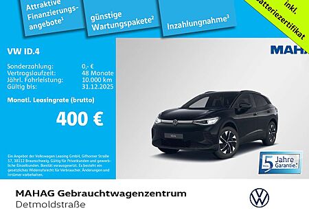 VW ID.4 Volkswagen Pro WärmePumpe CCS Navi LED Pano Alu19Hamar