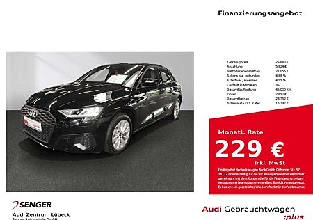 Audi A3 40 TFSI e S tronic Navi SHZ Tempo.