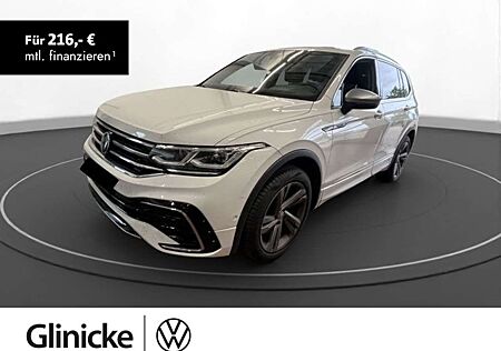 VW Tiguan Allspace Volkswagen 2.0 TDI DSG R-Line 4Motion Leder