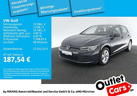 VW Golf Volkswagen VIII 1.0 TSI LIFE Navi LED ACC 6-Gang