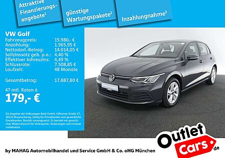 VW Golf Volkswagen VIII 1.0 TSI LIFE Navi LED ACC 6-Gang