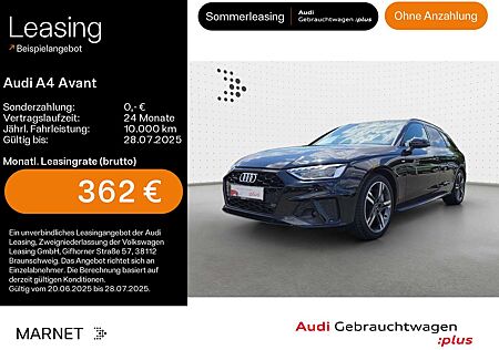 Audi A4 45 TFSI quattro S line*Navi*LED*AHK*PDC