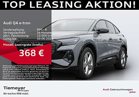 Audi Q4 e-tron Sportback 45 S LINE EDT LM21 MATRIX AH