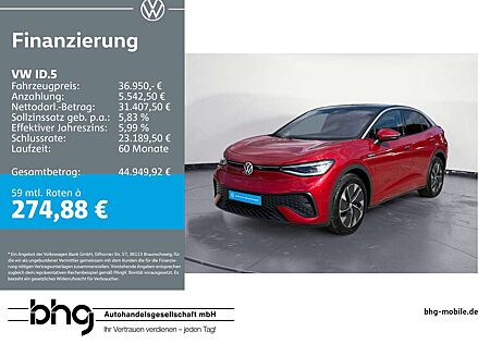 VW ID.5 Volkswagen Pro Performance mit Infotainment-Paket