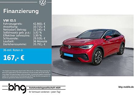 VW ID.5 Volkswagen Pro Performance mit Infotainment-Paket