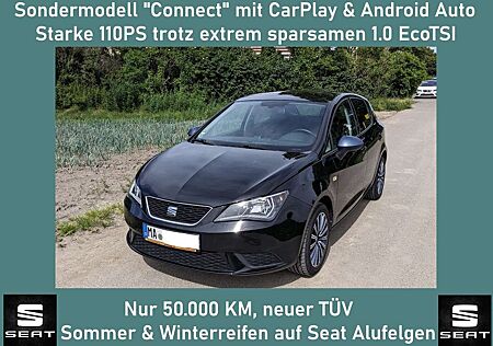 Seat Ibiza 1.0 TSI CONNECT CARPLAY/KLIMA/SHZ/SCHECKH