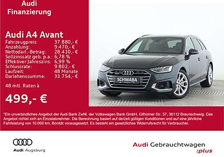 Audi A4 advanced 40TDI qu.*S line*AHK*StdHz*18*