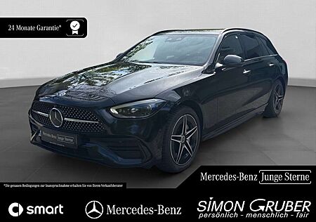 Mercedes-Benz C 300 Te AMG Pano Sitzklima Leder Burm 360 AHK